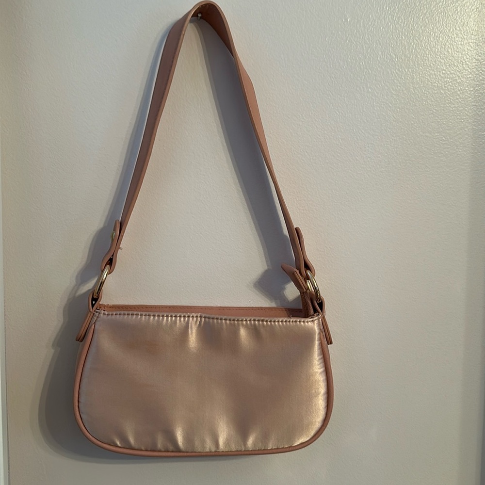 Satin Shoulder Bag